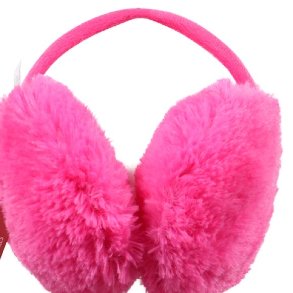 NWT Fluffy Ear Muff Faux Fur Behind Neck No Hair Mess Warmers - Picture 10 of 16